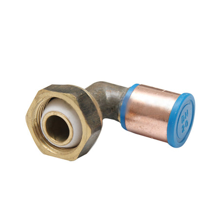 Pex Crimp-On Brass Fittings Female Bent Tap Connector As/Nzs 2537, Multiple Sizes